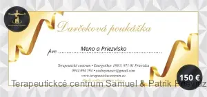Darčeková poukážka v hodnote 150€